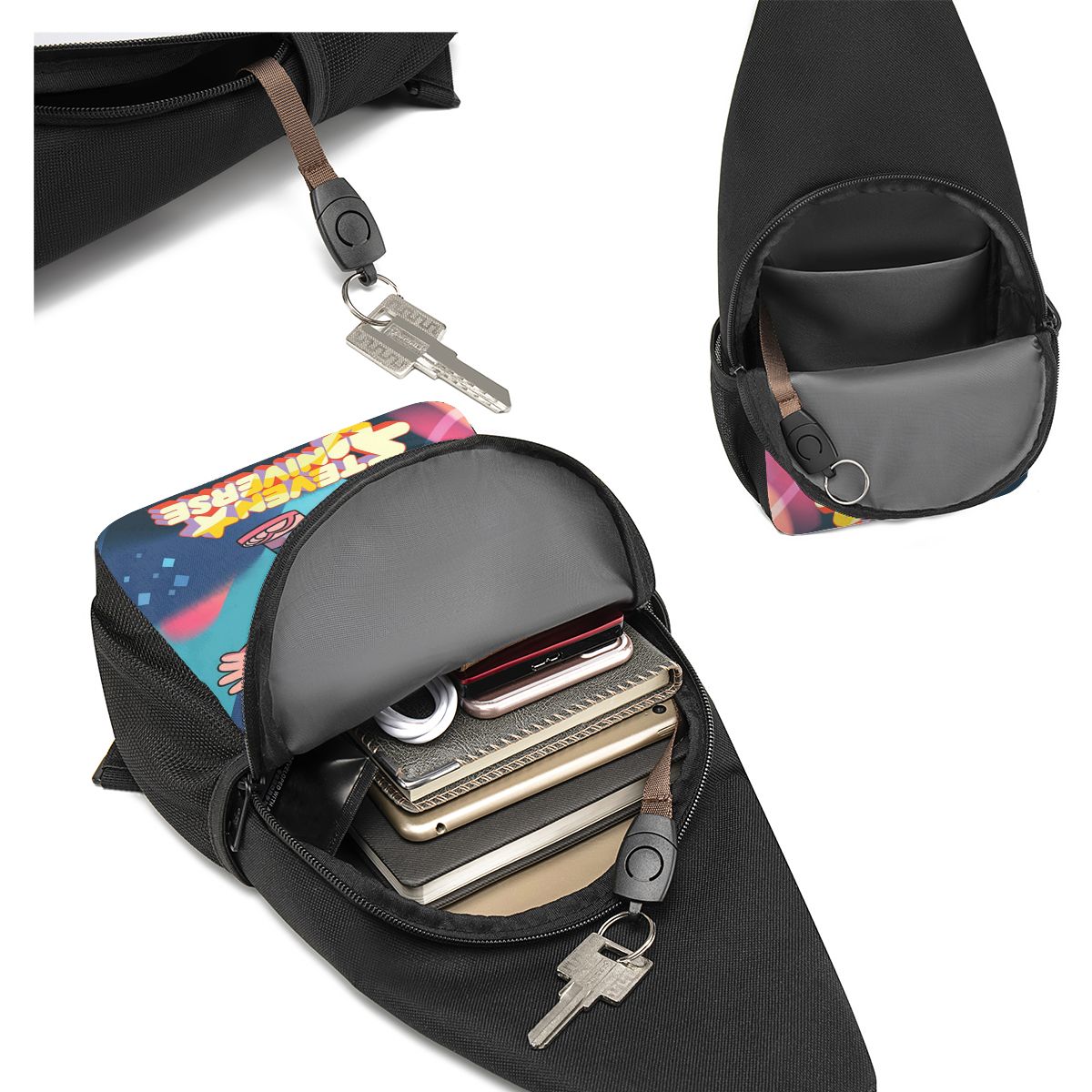 Steven Universe Chest Bag Men  - Sling Backpack Shoulder ulasan dan harga