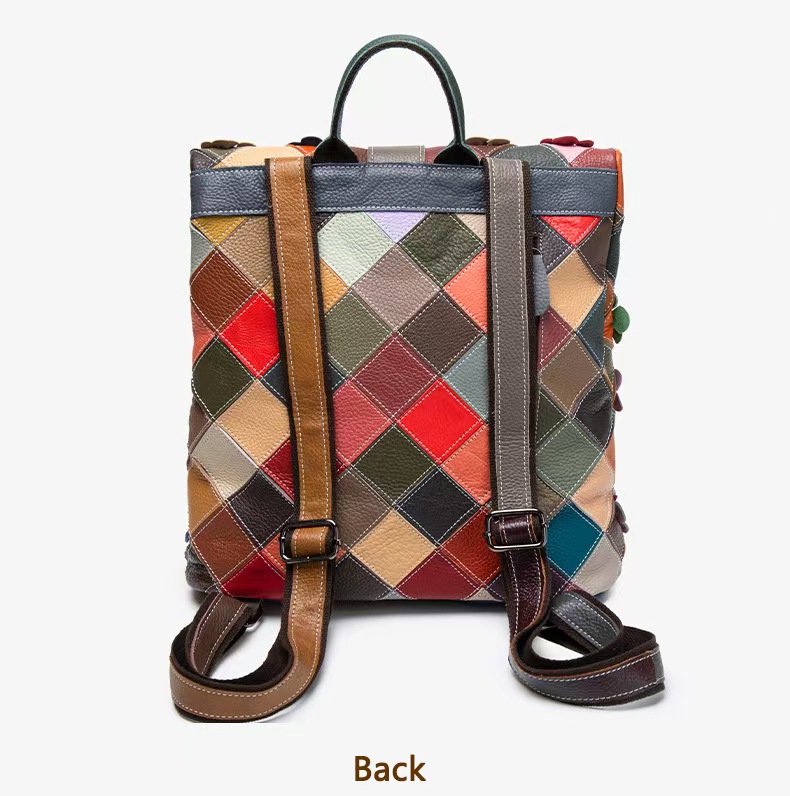 Vintage Women Genuine Leather  - Leather Backpack Vintage ulasan dan harga