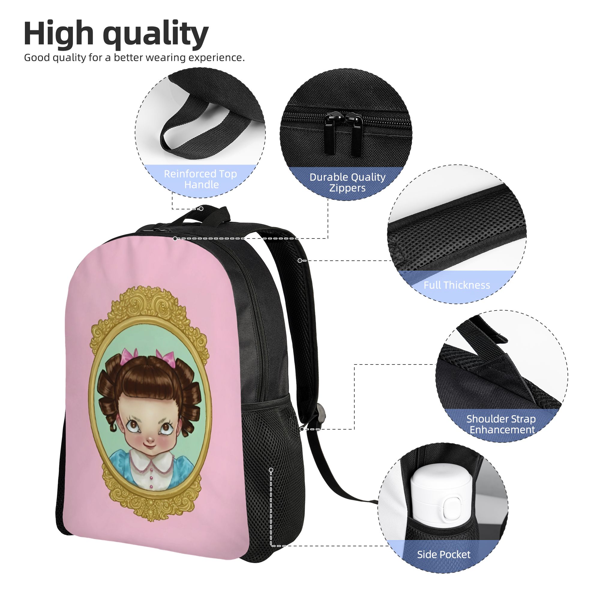 M-Melanie M-Martinez HADES Bac - School Backpack Teen ulasan dan harga