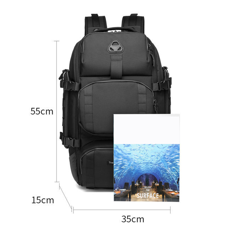 Men's new tactical backpack ou - Hiking Backpack Waterproof ulasan dan harga