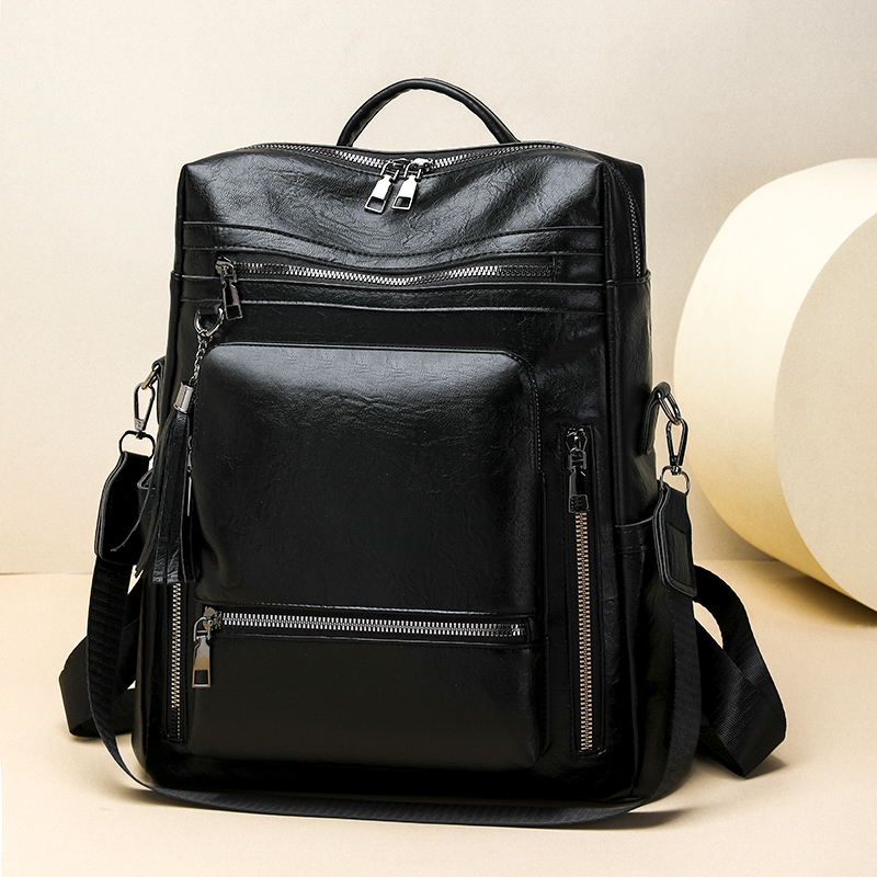 Vintage Leather Look Backpack  - Leather Backpack Vintage ulasan dan harga