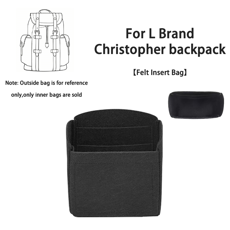 EverToner New Felt Handbag Ins - Backpack Insert Organizer ulasan dan harga